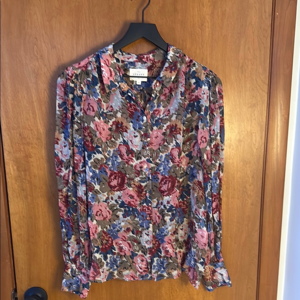 Sézane Tianna Shirt Fleurs D’octobre in size 40 (M)